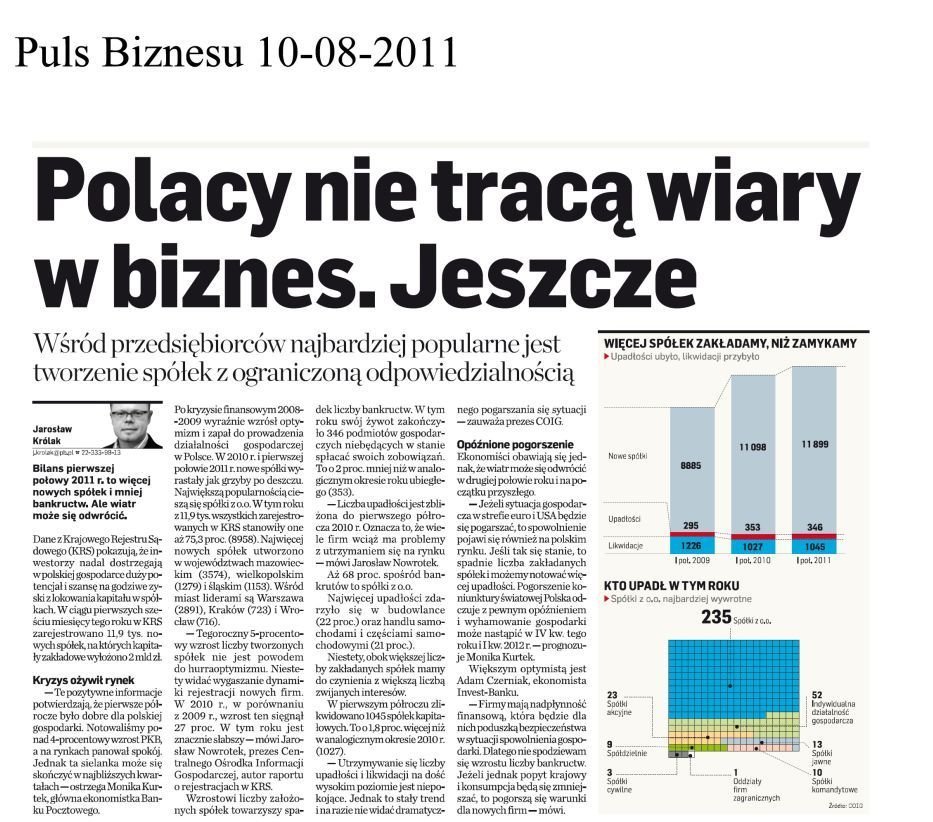 coig nowi inwestorzy w Polsce w 2012 r.